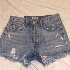 AGOLDE Parker Vintage Cut-Off Shorts (Swapmeet)